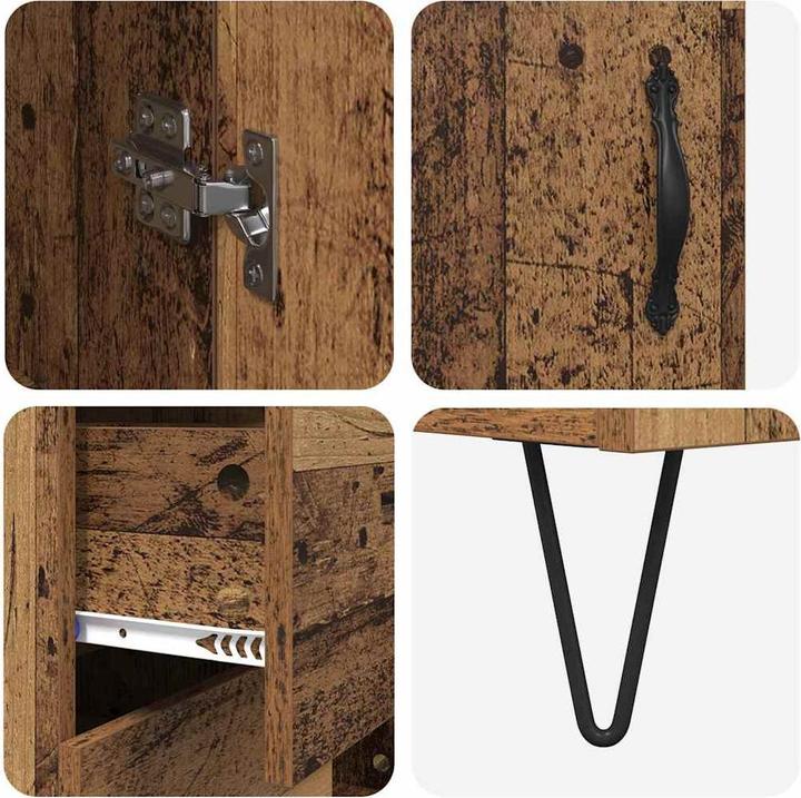 Image du produit vidaXL Buffetschrank (34 x 69.50 x 180 cm)