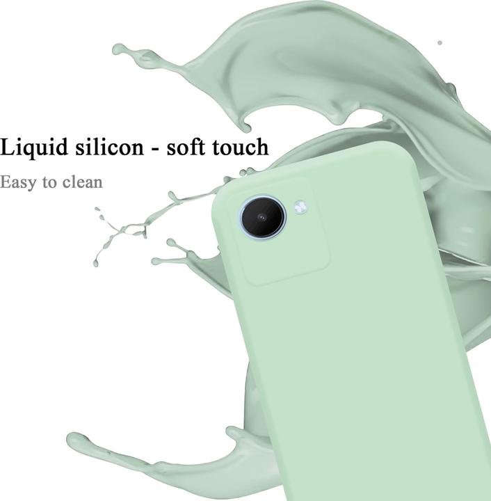 Immagine prodotto Cadorabo Custodia in silicone liquido TPU per Realme C30 / Narzo 50i PRIME (Realme Narzo 50i Prime, Nokia C30)