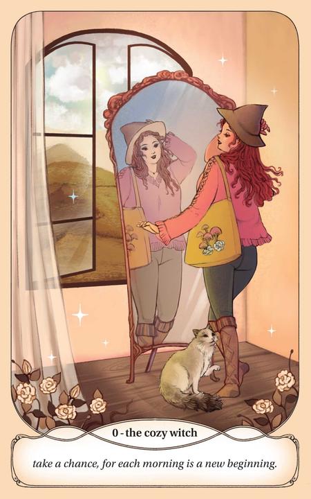 Image du produit Cozy Witch Tarot Deck and Guidebook (Anglais, Amanda Lovelace, 2023)