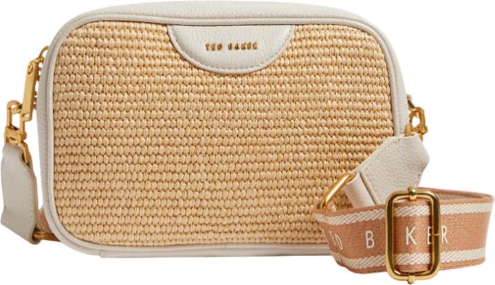 Immagine prodotto Ted Baker Bardas Webbing Faux Raffia Camera Crossbody Bag