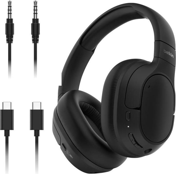 Produktbild Belkin SoundForm Isolate (ANC, 40 h, Kabellos)