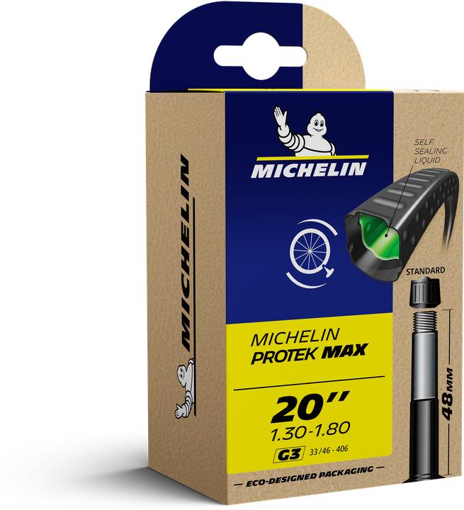 Actual product image Michelin G3 Protek Max (Schrader (AV), 20", 48 mm)