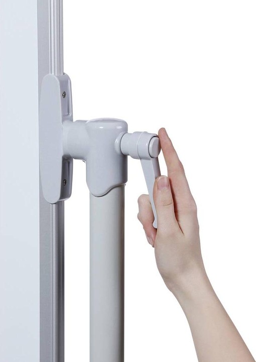 Actual product image Dahle Mobile whiteboard 96181 Basic 180.0 x 120.0 cm white lacquered steel (180 x 120 cm)