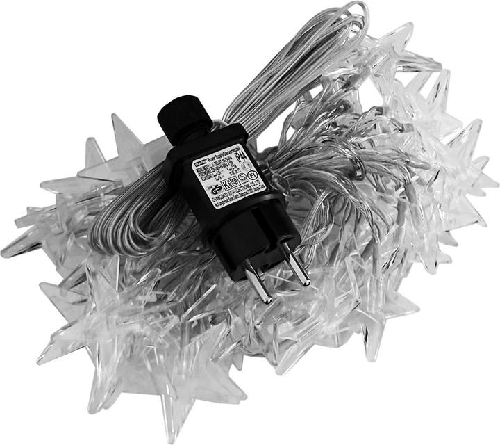 Actual product image Mojawo 48 LED star string lights indoor and outdoor warm white (7 m)