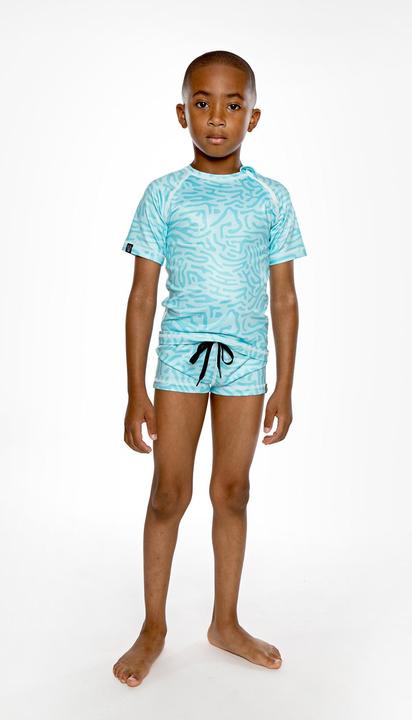 Produktbild Beach & Bandits UV Badeshorts Blue Reef (128, 134)