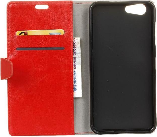 Actual product image MU Classic Crazy Horse II Leather Bookcover Series (HTC Desire 12)