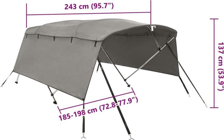 Actual product image vidaXL Bimini-Top