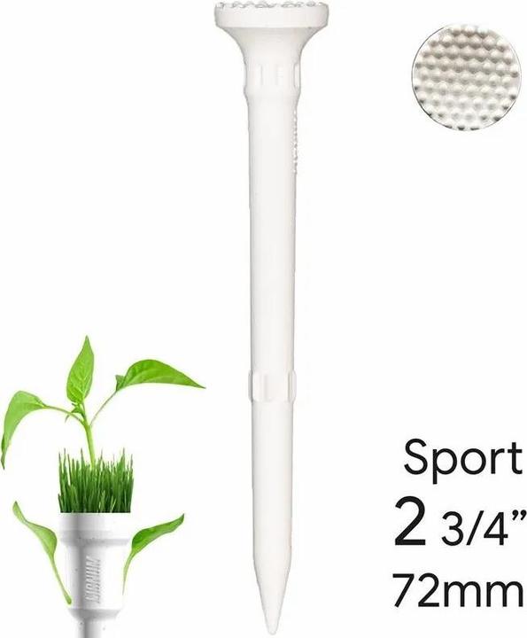 Actual product image Lignum Ecoline Star Golf Tees, 12 pieces, 72mm