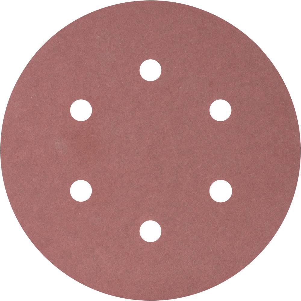 Pferd, Schleifmittel, Exzenterschleifpapier Klettscheibe 150 mm Korund A 400 Lochung 6 (400)
