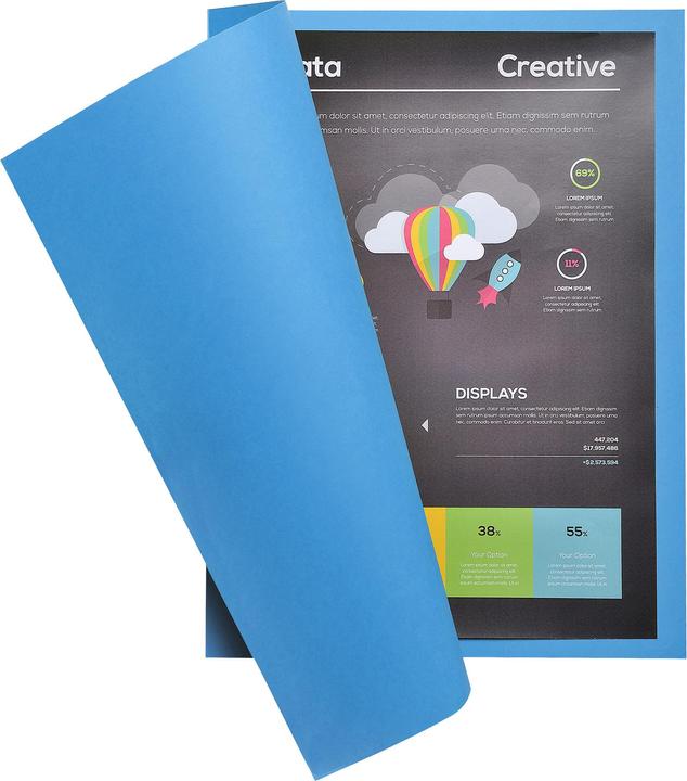 Actual product image Exacompta Collection folders - File covers (A4, 10 x)