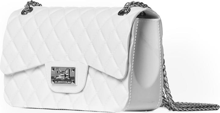 MILKY WHITE AND SILVER