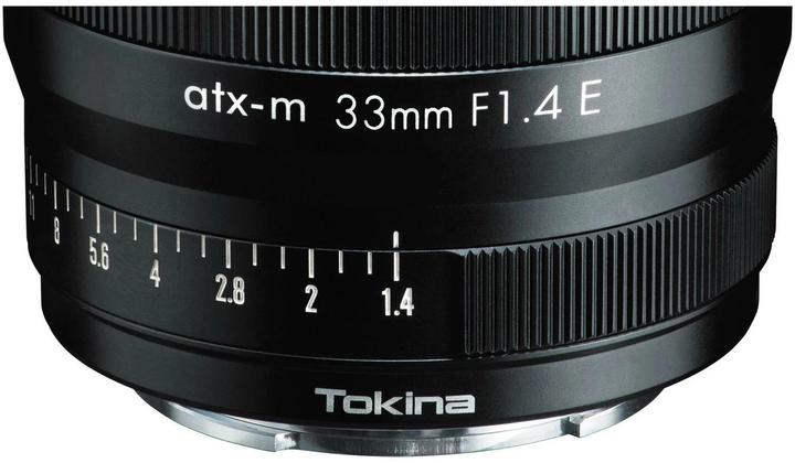 Image du produit Tokina Focale fixe atx-m 33 mm f/1.4 Plus - Sony E-Mount (Sony E, APS-C / DX)