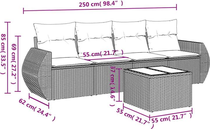 Produktbild vidaXL Giselle