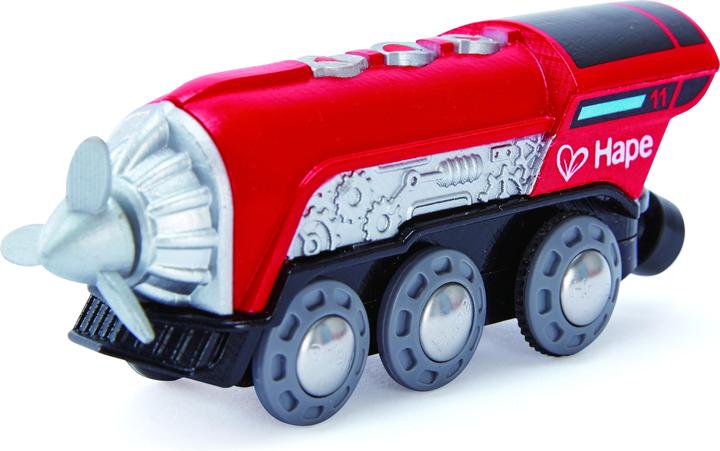 Actual product image Hape Propeller Loco