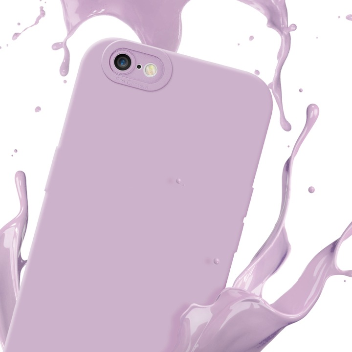 Productafbeelding Cadorabo Hoesje voor Apple iPhone 6 PLUS / 6S PLUS in TPU Fluid LM162 Style (Apple iPhone 6 Plus)