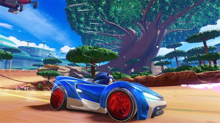 Actual product image Sega Team Sonic Racing 30th Anniversary Edition (Switch, DE)