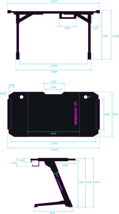 Produktbild Ultradesk Space XXL