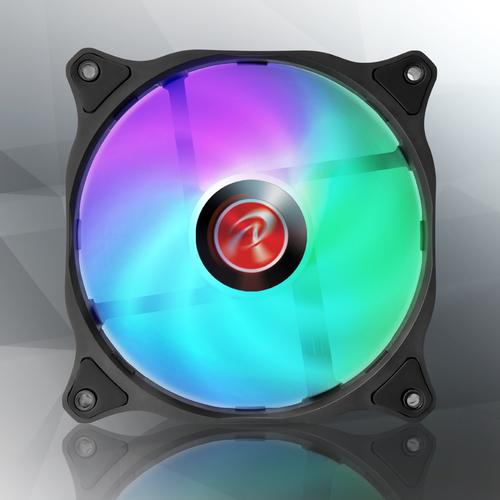 Produktbild Raijintek EOS 12 Rainbow ARGB PWM-Lüfter (120 mm, 1 x)