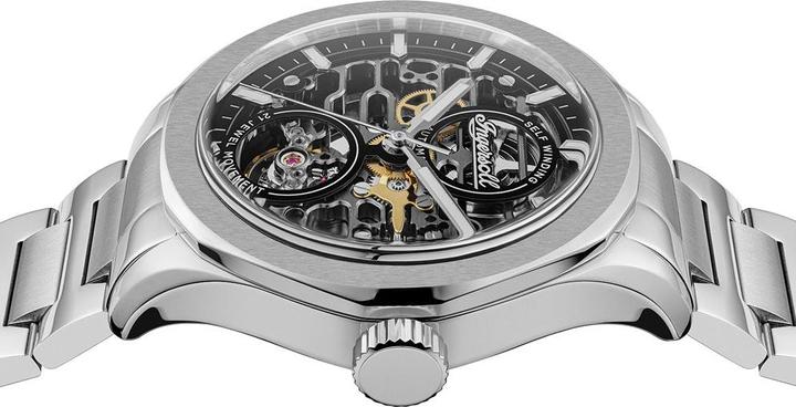 Immagine prodotto Ingersoll 1892 Ingersoll I16701 Herrenuhr Ingersoll Bronc Automatik 44mm 5ATM (Orologio scheletrato, 44 mm)