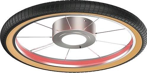 Produktbild Evotec LED Reifenleuchte 'wheel' 3000KRGB 30W 15765
