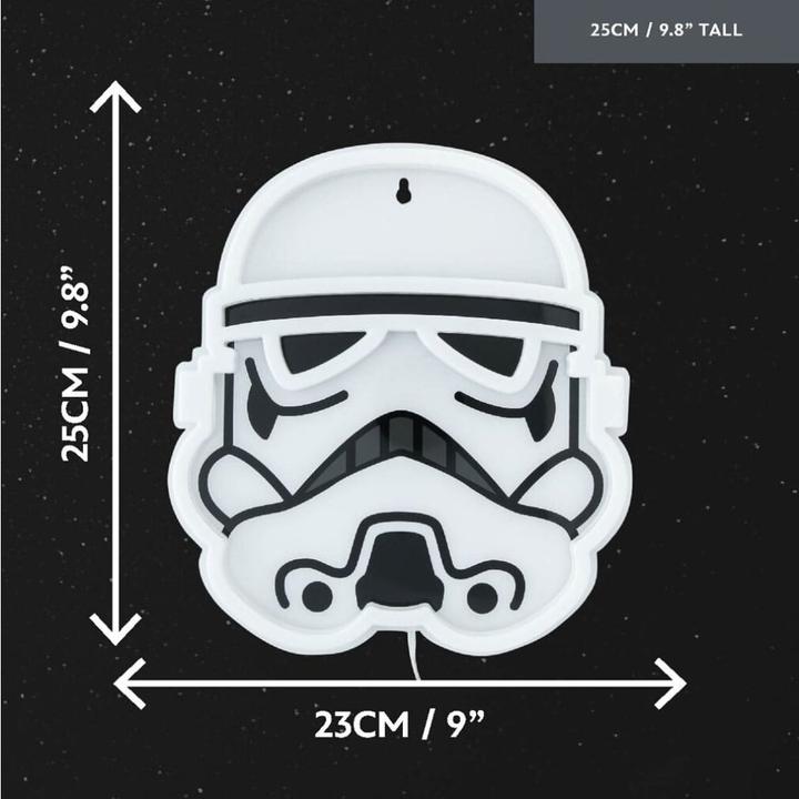 Actual product image Paladone Products Paladone Lampada Neon da Muro Star Wars Stormtrooper
