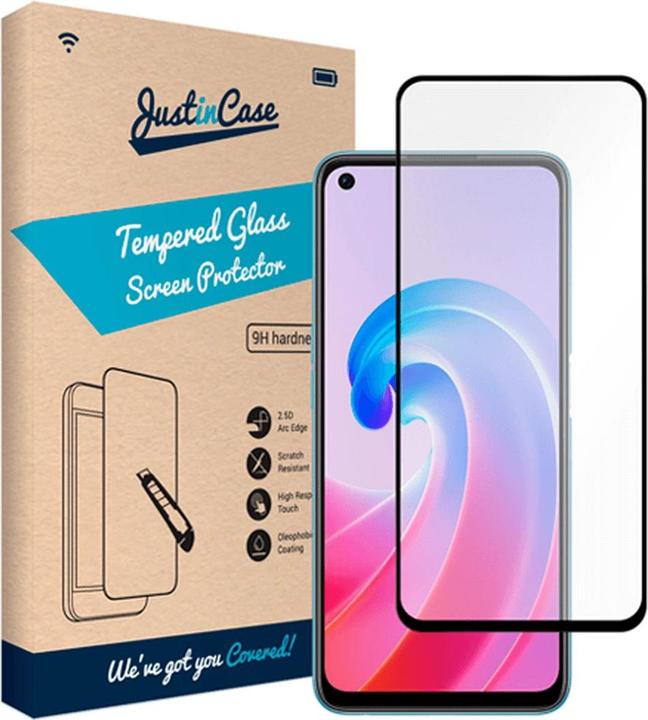 Just in Case Protezione dello schermo in vetro temperato da bordo a bordo Oppo A96 (1 Pezzo/i, Oppo A96)