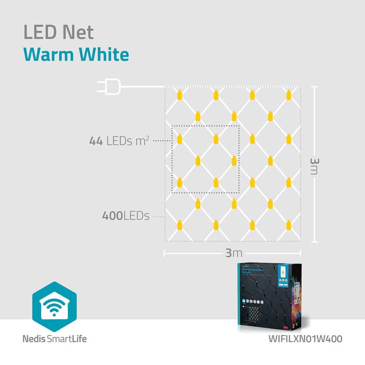 Actual product image Nedis SmartLife Decorative LED Wi-Fi Android™ / IOS (3 m)