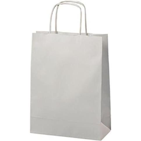 Markenlos, Verpackungsmaterial, Tragetasche 180x80x240mm weiss (300 Stück)