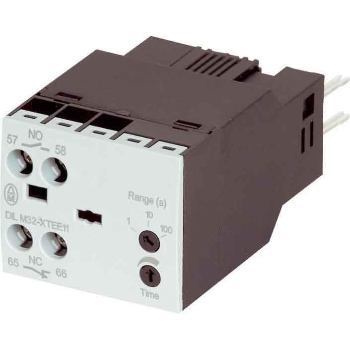 Thumbnail - Eaton Elektronis Timer-Modul verzögert aus 5-100 Sek. 1NO 1R 230V AC DILM32-XTED11-100 (104948), Automatisierung