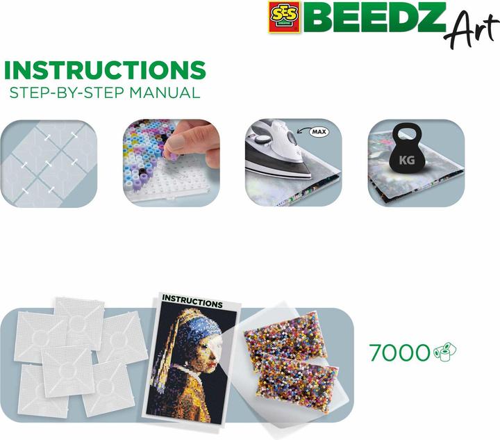 Productafbeelding Ses Beedz Kunst - Vermeer