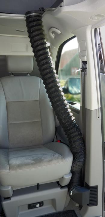 Actual product image CaliHeat V2 heated hose