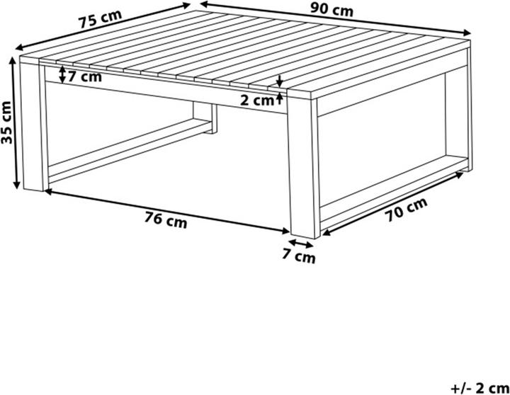 Actual product image Beliani Timor