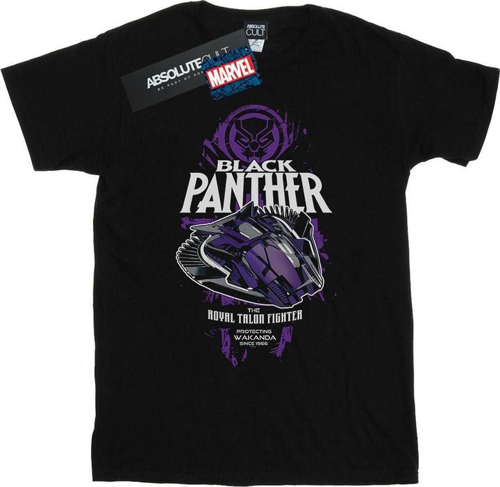 Black Panther Talon Fighter Badge TShirt (5XL)