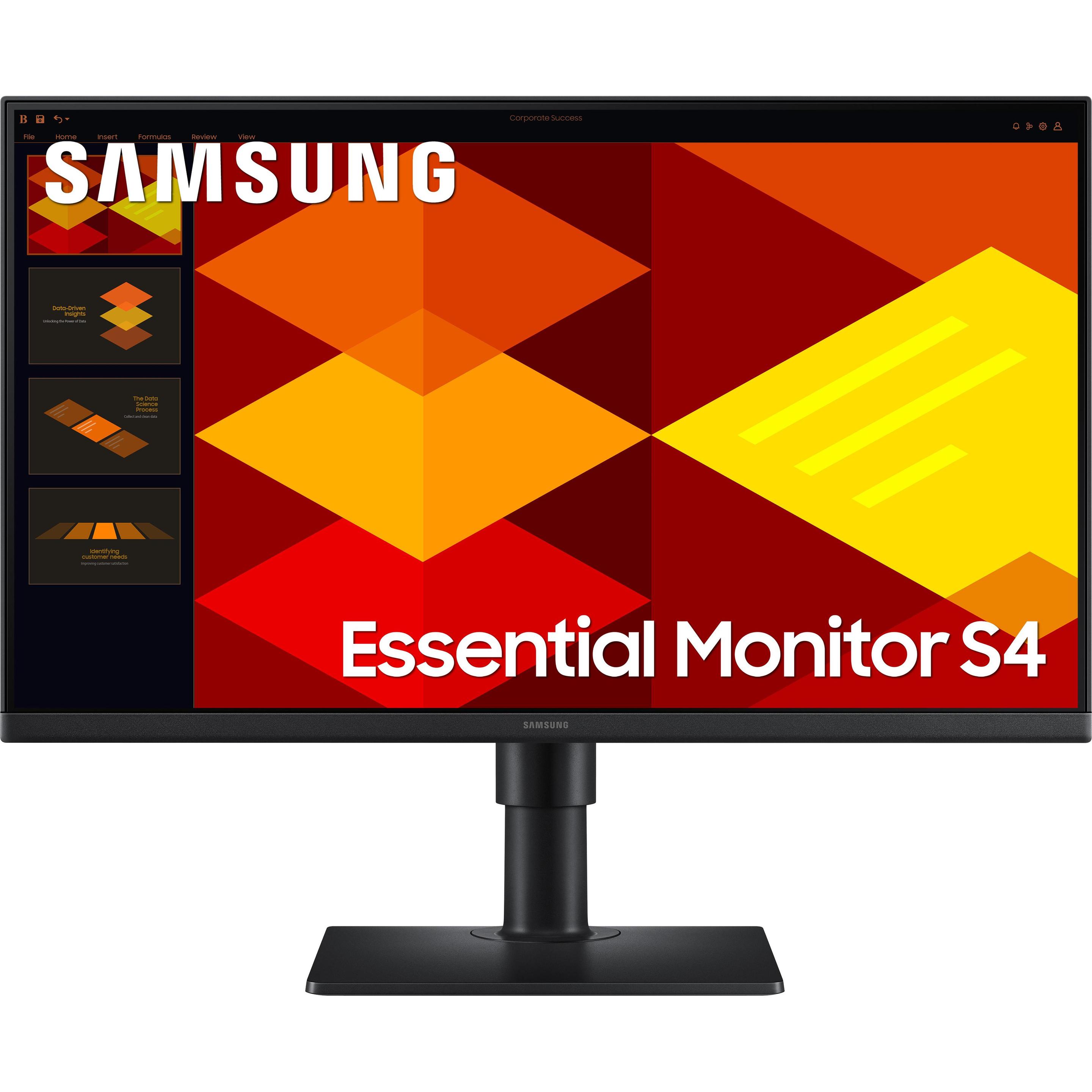 Samsung S40GD, 24" (1920 x 1080 Pixel, 24"), Monitor, Schwarz