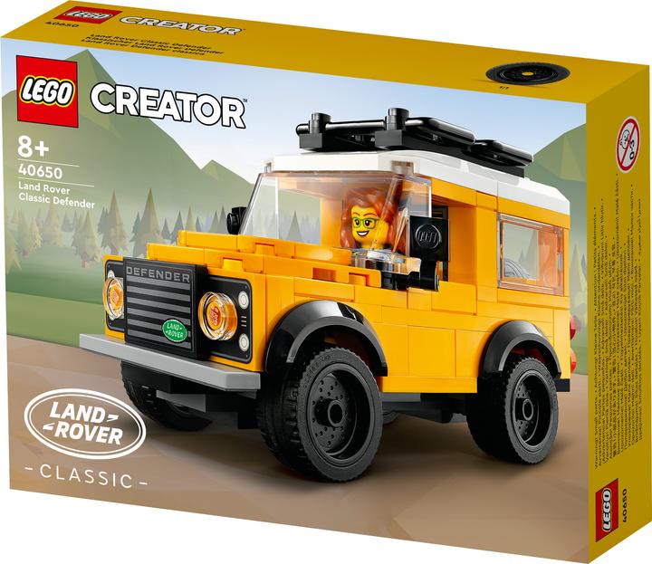 Productafbeelding LEGO Klassieke Land Rover Defender (40650, LEGO Klassiek, LEGO Zeldzame Sets)