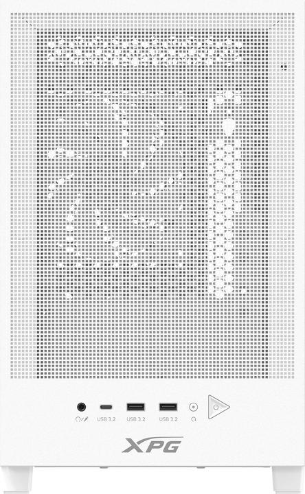 Actual product image Adata Geh XPG VALOR MESH NANO (M-ATX) Midi Tower weiss retail (mATX, Mini-ITX)