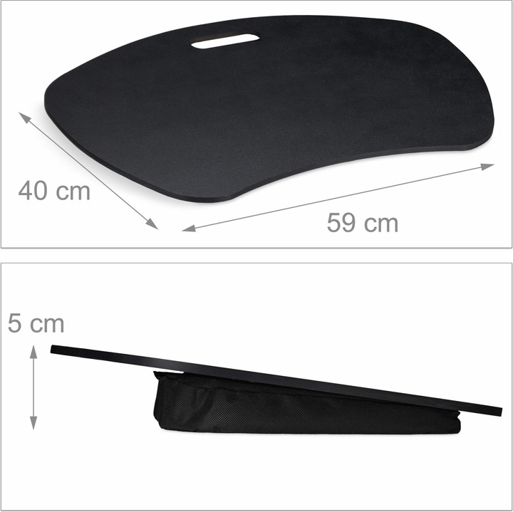Immagine prodotto Relaxdays Tavolino da letto pieghevole