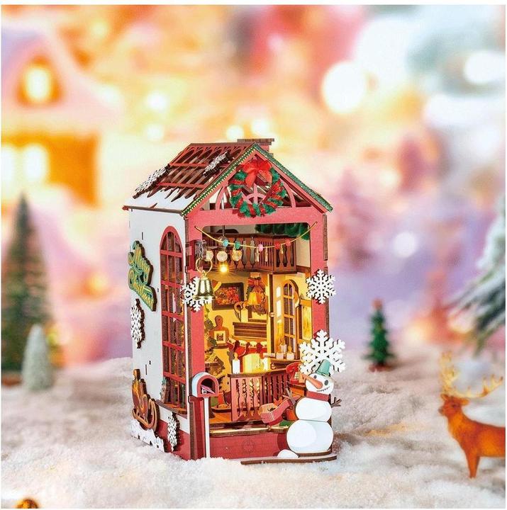 Actual product image Rolife Christmas Indoor Scene - Book Nook