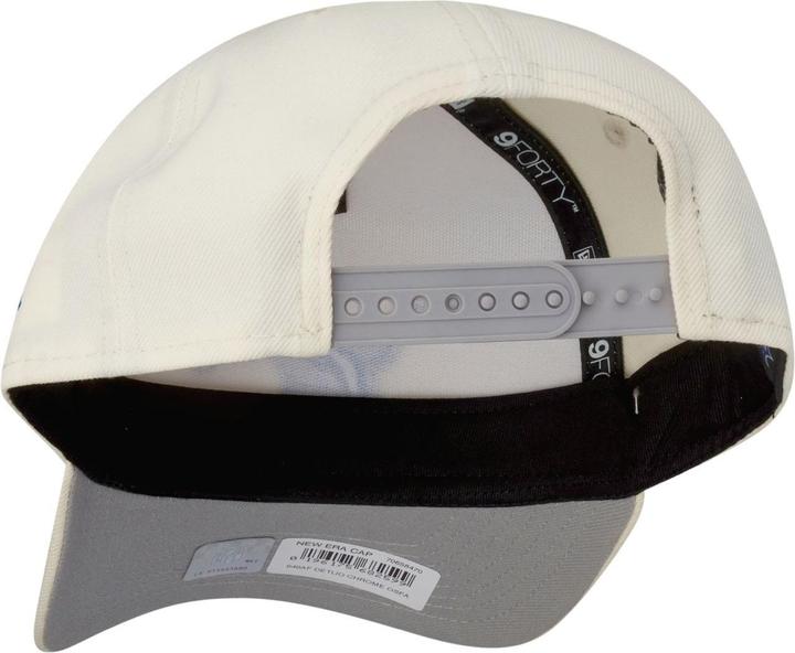 Actual product image New Era 9Forty A-Frame Cap - Detroit Lions chrome white