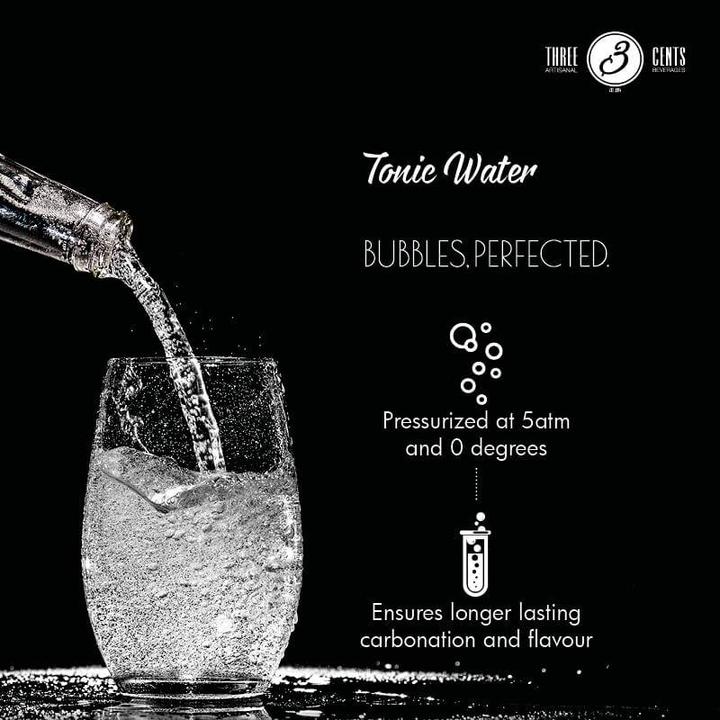 Produktbild Three Cents Tonic Water (6 x 20 cl)