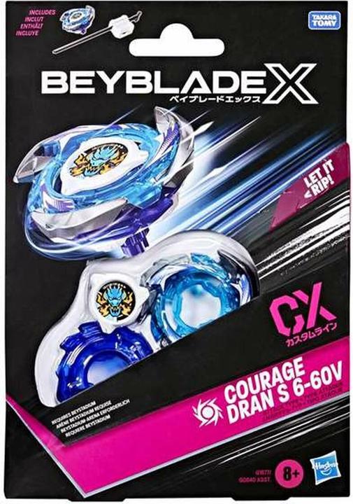 Productafbeelding Hasbro Beyblade X Courage Dran S 6-60V CX Starter Pack Top en Launcher (Duits)