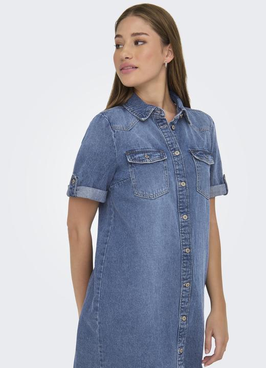 Produktbild Only Onllisa S/S Dnm Dress Gua Noos (XS)