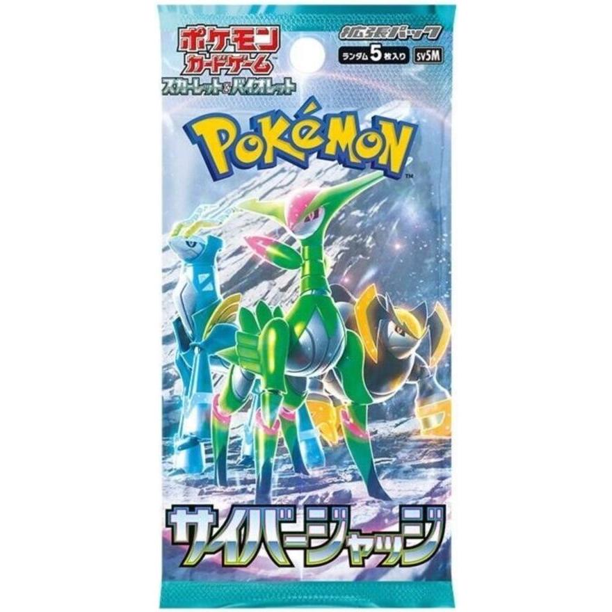 Pokémon Scarlet & Violet Cyber Judge (sv5M) Booster - JPN (Giapponese, Pacchetto Booster)