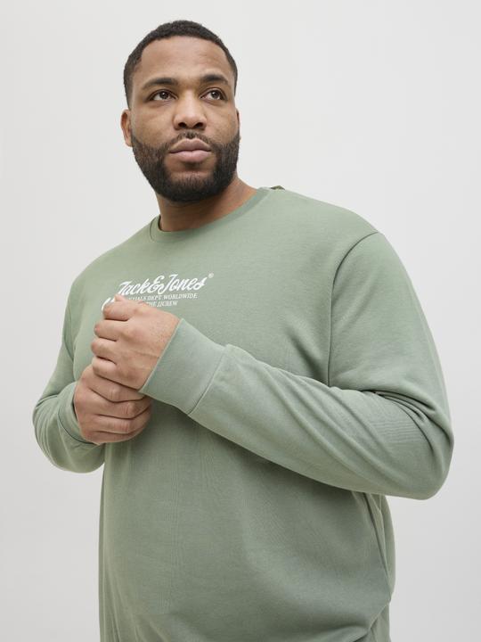 Produktbild Jack & Jones Plus Size Gedruckt Sweatshirt Sweatshirt (6XL)