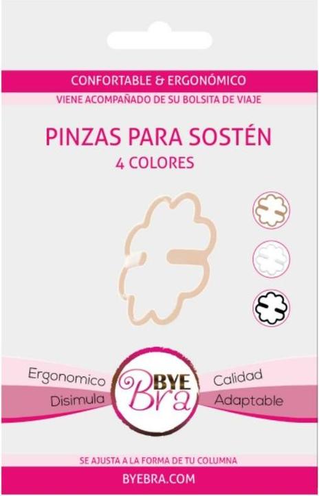 Productafbeelding Bye Bra BH Clips (Set van 3, Eén maat voor iedereen)