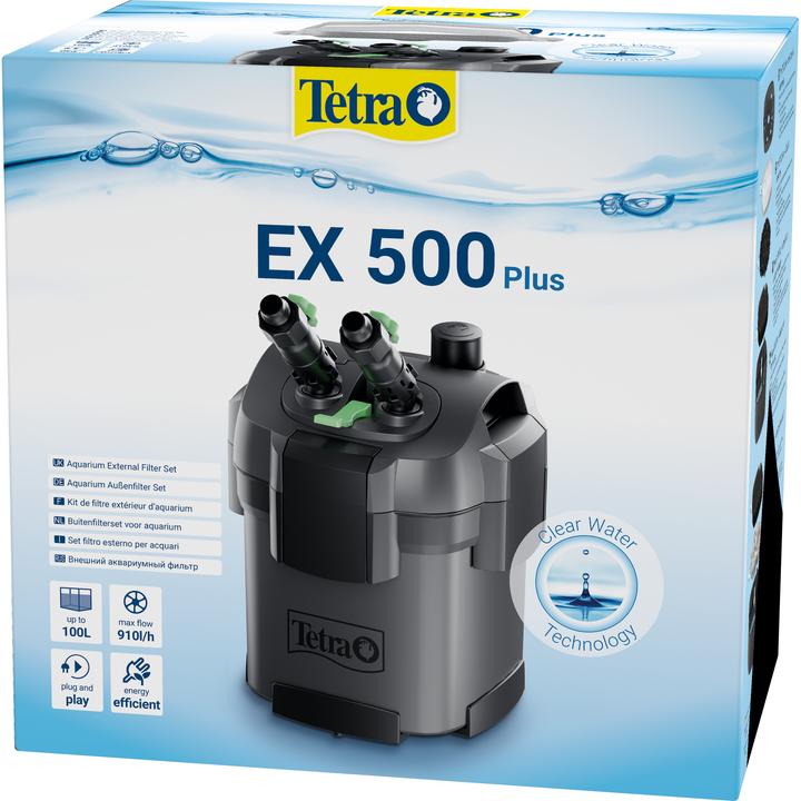 Productafbeelding Tetramin EX 500 Plus Externe Filter Complete Set (100 l, Extern filter, Zeewater)