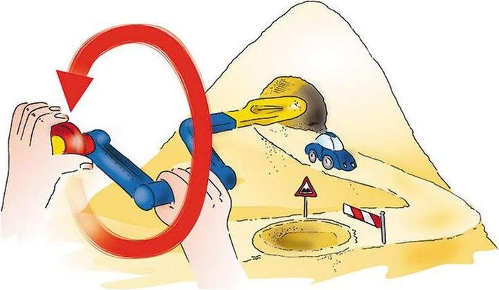 Actual product image Spielstabil Sand drill combi