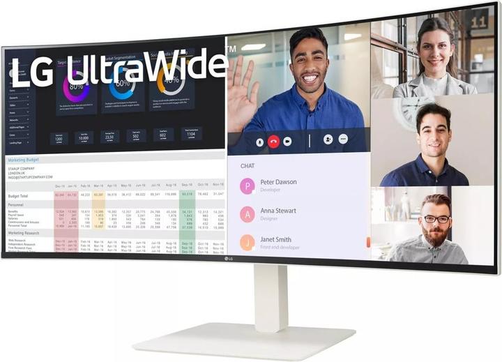 Produktbild LG 38WR85QC-W (3840 x 1600 Pixel, 37.50")