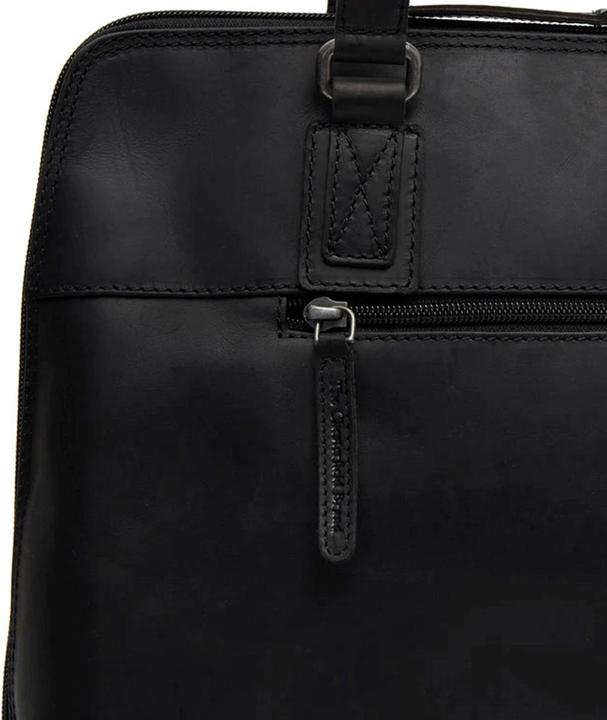 Produktbild The Chesterfield Brand Branson Schultertasche Leder 37 cm Laptopfach