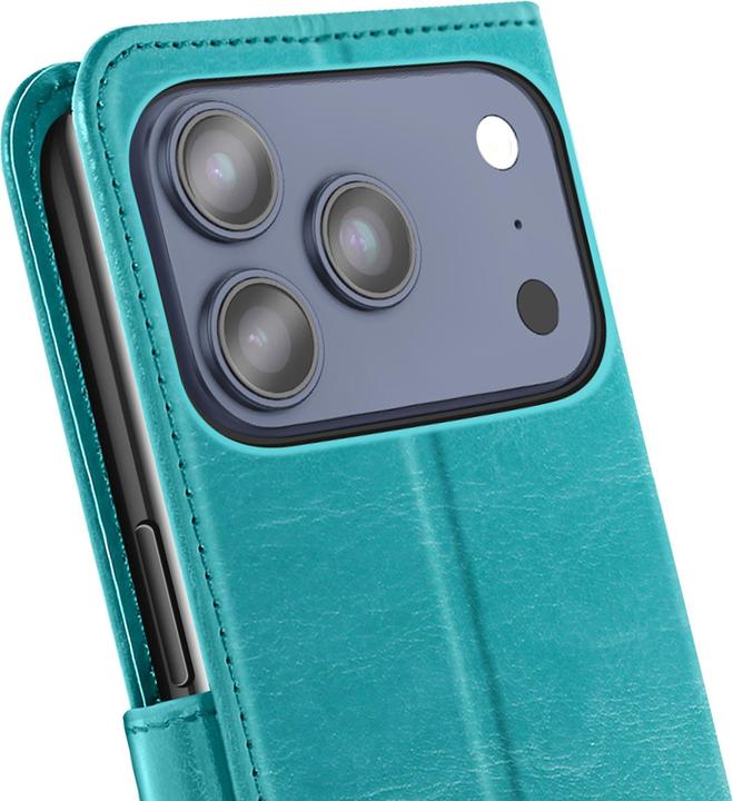Produktbild Mayaxess Etui iPhone 17 Pro Max Brieftasche mit Handschlaufe (Apple iPhone 17 Pro Max)